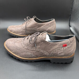 Marc Joseph New York Shoes Womens 10.5 Central Park West Dark Earth Glaze Oxford